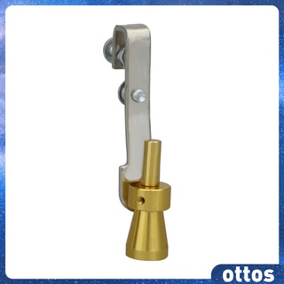 (Otto) Tamaño S oro/plata escape falso Turbo silbato tubo silenciador de sonido soplar válvula