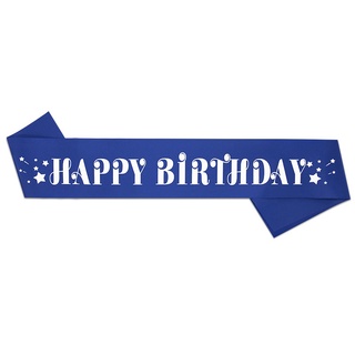 【New Arrival】Happy Birthday Sash Selempang Birthday Party Decoration Party Favors Gifts (Star Series) (4)