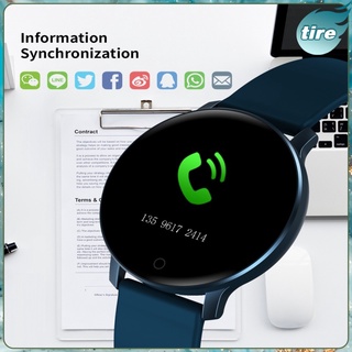 [pneu] Reloj inteligente con correa/Monitor De ritmo cardiaco/Rastreador De ejercicio Para Ios/Android