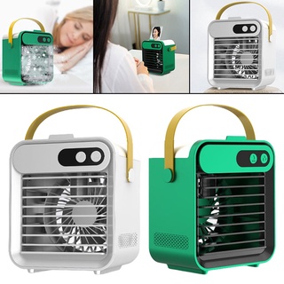 Portable Air Conditioner Rechargeable USB Fan Bedroom Air Cooler Humidifier (3)