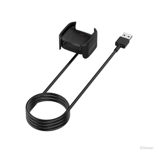 Et USB Cargador Rápido Cable Base De Carga Estación De Cuna Para Fitbit Versa 2 Smart Watch Accesorios