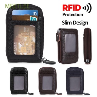 Meetlee cangurera RFID Multi-función De bolsillo con cierre