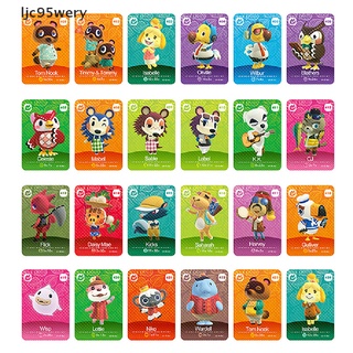 ljc95wery Series 5 Tarjeta Estándar NO . 401 ~ 424 Animal Crossing Amiibo 1Pc NFC De Juego Etiqueta Venta Caliente