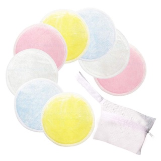etoile algodón removedor de maquillaje almohadillas reutilizables suave facial cuidado de la piel almohadillas de lavado
