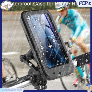 soporte para teléfono a prueba de lluvia, soporte para teléfono de bicicleta, manillar de bicicleta, soporte para teléfono celular, universal, impermeable