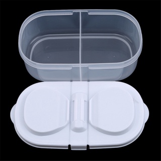 Sellado granos tanque 2 rejillas de cocina clasificación de plástico contenedor de alimentos caja caso