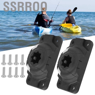 soporte de caña de pescar kayak soporte durable base riel de la diapositiva accesorios para canoa inflable barco (7)