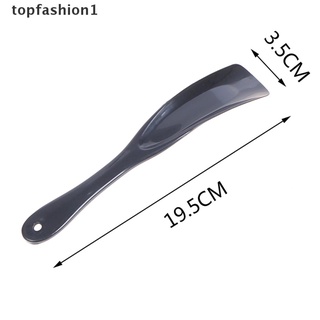topn 19,5 cm cuernos de zapatos de plástico zapato cuerno forma de cuchara zapatero zapato herramienta.