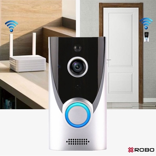 robo m16 hd wifi inteligente cámara de video inalámbrica con timbre visual de puerta ip cámara de seguridad inalámbrica en casa robo