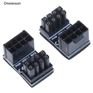 [Onewsun] Atx 8Pin macho 180 grados a 8 pines hembra adaptador de alimentación para escritorios tarjeta gráfica