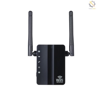 Wifi repetidor inalámbrico 300Mbps Router AP modo WiFi extensor G repetidor inalámbrico (negro)