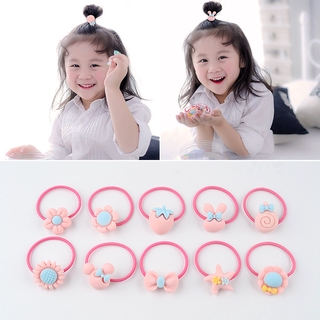 5 pzs/Lote Para bebés lindas cuerdas Para cabello niña accesorios Para el cabello lazos con bandas elásticas Para el cabello
