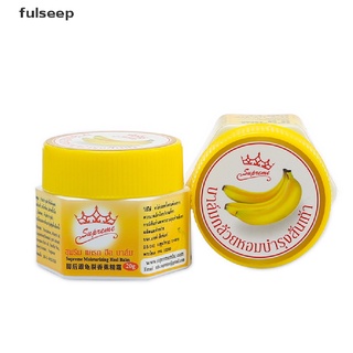 [fulseep] pie natural aceite de plátano anti-secado crema de grietas exfoliante removedor de piel muerta sdgc