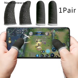 Northvotescast - funda de dedo para juegos, antisudor, cubierta sensible, táctil móvil NVC