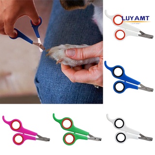 luyamt [caliente] cortaúñas para mascotas para perro gato conejo aseo garras trimmers tijeras cortador