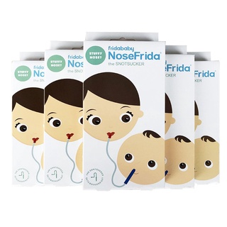 aspirador de nariz portátil de succión para bebé, punta suave, aspirador nasal (8)