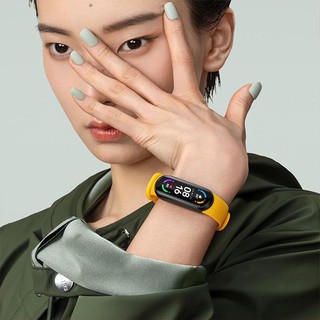Reloj de pulsera 2021/versión mejorada m6/Xiaomi mi band 6pk mi band 5 impermeable con Bluetooth 4.2 Smartwatch/Smartband m5 m6 (4)