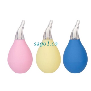 GO1 3PCS Nasal Aspirator Snot Sucker Clear Nasal Mucus Remover Baby Suction Nose Cleaner Reusable