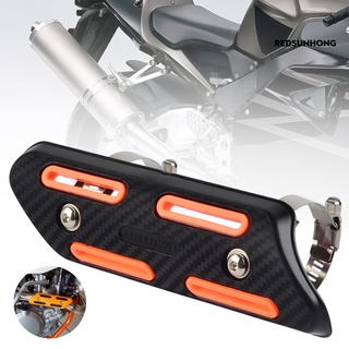 Re Protector Universal para motocicleta, tubo de escape de calor, Protector de protección