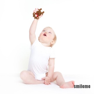 (smileme) New Infant Silicone Christmas series molars Teether Molar Soothing Teeth Soother