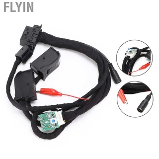Flyin Cable de diagnóstico de coche negro conector portátil para pruebas de vehículos mantenimiento accesorio de automóvil (3)