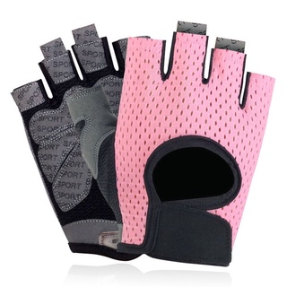Quinton - guantes de Fitness profesionales antideslizantes para levantamiento de pesas, medio dedo, Crossfit, gimnasio, transpirable, transpirable, ciclismo, Goloves (4)