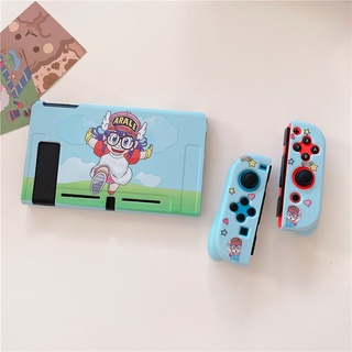 Nintendo Switch funda protectora de dibujos animados lindo Kamado Tanjirou silicona TPU consola de juegos Protector de manija cubierta suave (4)