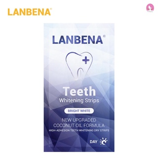 1 pza Tiras De dientes Lanbena Uso diario Anti-estimulador antisensivo Para blanqueamiento De dientes Útil/ Oral/dental