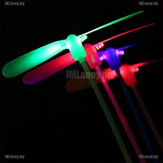 [imlaney] dragonfly flying led spinning light-up tradicional colorido juguetes para niños [my]