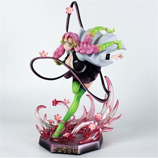 farinacci japón anime figura de acción regalo anime demon slayer kanroji mitsuri figuras estatua figuras colección muñeca modelo juguetes niños pvc 22cm kimetsu no yaiba (5)