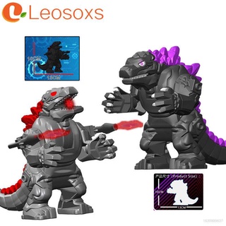 mecha godzilla minifigure godzilla vs kong figura de acción bloque de construcción muñecas juguetes para niños regalo compatible con lego