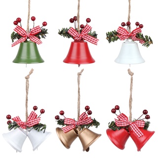 VANAS Festival Christmas Bells DIY Hanging Decor Jingle Bells Beautiful Crafts Metal Party Supplies Tree Decorations (6)