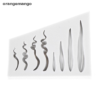 Orangemango hair shaped silicone fondant cake mold chocolate fudge utensils baking mold CO (1)