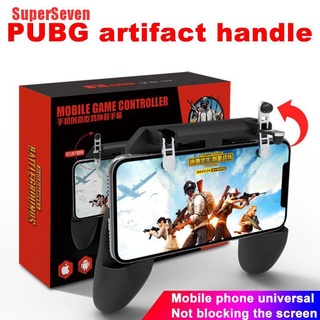 SuperSeven control de juegos de teléfono móvil Gamepad con gatillos PUBG Call of Duty