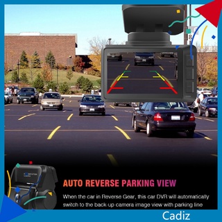 Cadi 4k 170 grados/cámara de tablero de coche durable Dvr/Wide Angle Para automóvil
