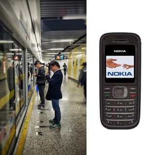 【carlightsax】Unlocked Nokia 1208 Single-Core Mobile Phone Nokia 1208 Actual Standard 4Mb