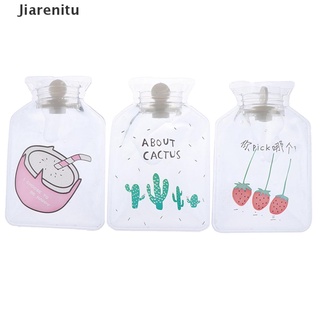 [jiarenitu] lindo transparente mini botellas de agua caliente bolsa de inyección de agua de dibujos animados caliente bolsa.