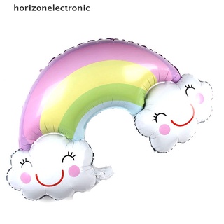 [horizonelectronic] Globos arcoíris/nube/fiesta de cumpleaños/boda/decoración de aluminio/globos calientes