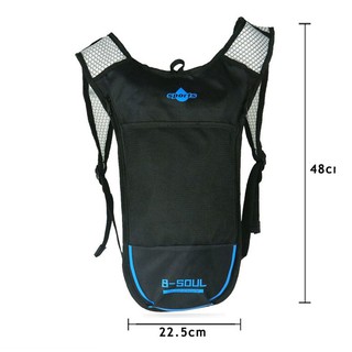 [en stock] unisex transpirable doble hombro mochila 6l ciclismo al aire libre mochila adecuada para ciclismo/subir/viajar/correr (3)