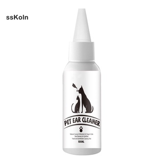 Ssk_ Pet gato perro ácaros quitar gatito cachorro oreja gota Canal limpiador piel cuidado de la salud (3)