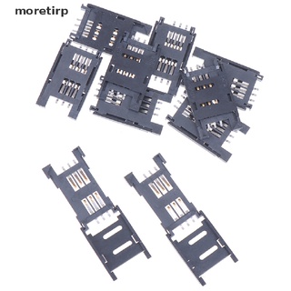 Moretirp 10PCS SIM Card Holder 6PIN Card Socket SIM Card Slot Connector for Phone CO (1)