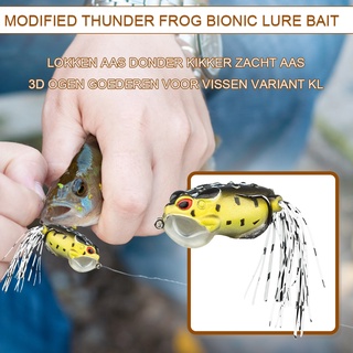 ready 6cm 16g rana cebo pesca suave señuelo artificial wobbler herramienta de aparejos de pesca