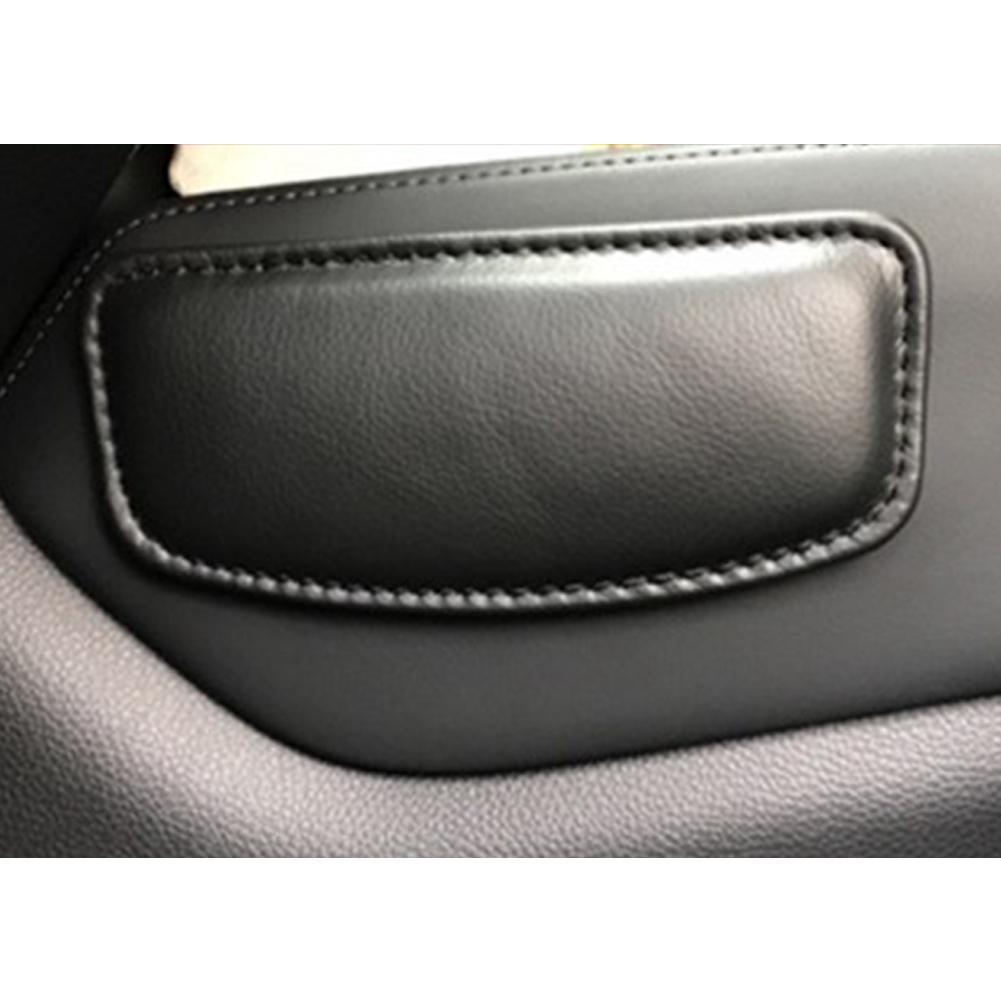 almohada de cuero rodillera cojín interior universal asiento de coche muslo soporte suave accesorios