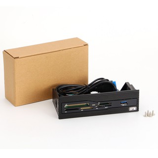 Dom- USB Power PC caso frontal CD controlador Panel Multi ranura lector de tarjetas internas (6)