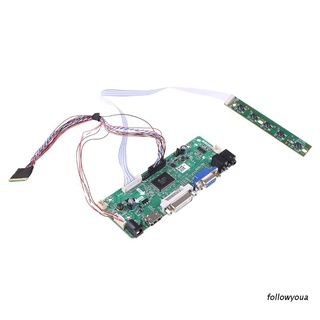 Fol: placa de controlador LCD compatible con HDMI DVI VGA Audio PC módulo controlador Kit de bricolaje