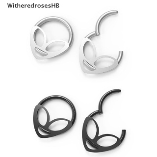 (witheredroseshb) Alien Hoop Septum Nose Ring Clip On Ear Septum Lip Eyebrow Earrings BCR Piercing On Sale