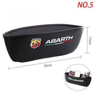 2pcs Abarth Logo de fibra de carbono de coche de la cubierta del cinturón de seguridad de la funda de protección automática almohadilla de hombro para Abarth 204 0 Spyder Berlinetta (6)