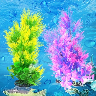 leblama acuario artificial submarino hierba planta adorno tanque de peces decoración paisaje