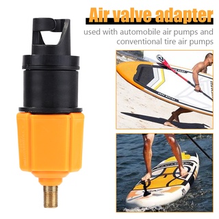adaptador de válvula de aire listo kayak remo barco inflable bomba adaptador para tablero sup