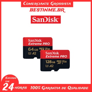 Tarjeta De memoria Sandisk Extreme Pro 64GB 128GB 256GB 512GB A1 Micro SD TF